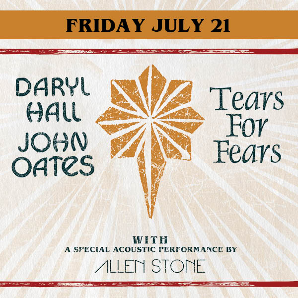 More Info for DARYL HALL & JOHN OATES AND TEARS FOR FEARS ANNOUNCE 29-CITY NORTH AMERICAN SUMMER TOUR